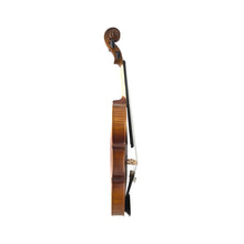 Carregar imagem no visualizador da galeria, Violino Scarlett Envelhecido Fosco F 4/4 Tampo Linden, Lateral/fundo Flamed Maple, Escala Ebanizada
