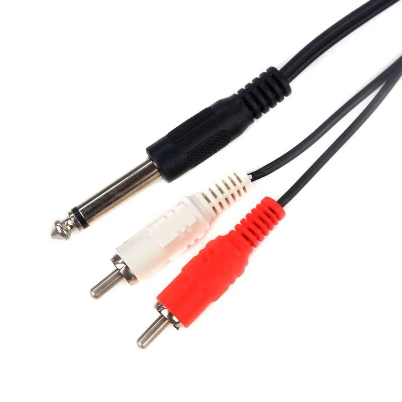 Cabo 2 Rca X P10 Mono Niquel 1,8m