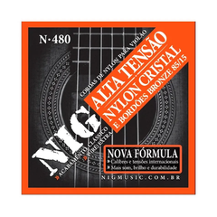 Encordoamento Violão NIG N-480 Tensão Alta - Nylon