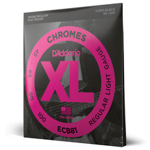 Carregar imagem no visualizador da galeria, Encordoamento Baixo 4C 45-100 D Addario XL Chromes ECB81
