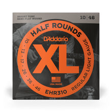 Carregar imagem no visualizador da galeria, Encordoamento Guitarra 10-46 D Addario Half Rounds EHR310
