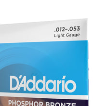 Carregar imagem no visualizador da galeria, Encordoamento Violão Aço 12-53 D Addario Phosphor EJ16

