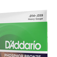 Carregar imagem no visualizador da galeria, Encordoamento Violão Aço 14-59 D Addario Phosphor EJ18

