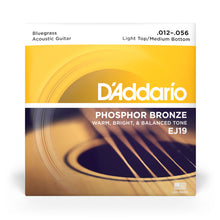 Carregar imagem no visualizador da galeria, Encordoamento Violão Aço 12-56 D Addario Phosphor Bronze J19
