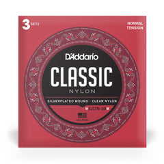 Encordoamento Violão Nylon (3 Jogos) D Addario EJ27N-3D