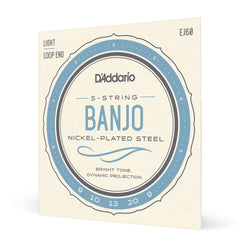 Encordoamento Para Banjo 5C D Addario Nickel Plated EJ60