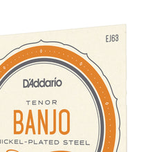 Carregar imagem no visualizador da galeria, Encordoamento Banjo Tenor D Addario Nickel Plated Steel EJ63

