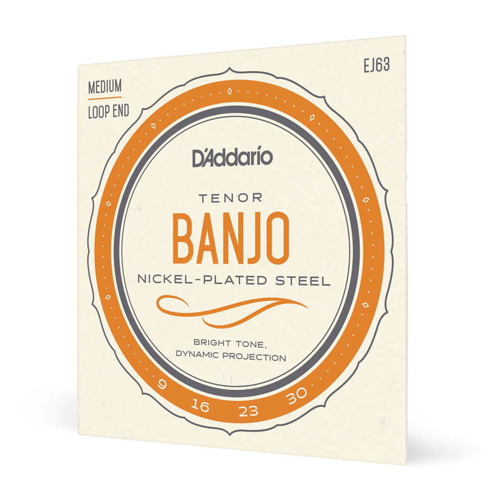 Encordoamento Banjo Tenor D Addario Nickel Plated Steel EJ63