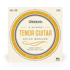 Encordoamento Violão Tenor Aço D Addario Bronze 80/20 EJ66