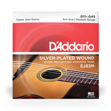 Carregar imagem no visualizador da galeria, Encordoamento Violão Aço .011 D Addario Silver-Plated EJ83M
