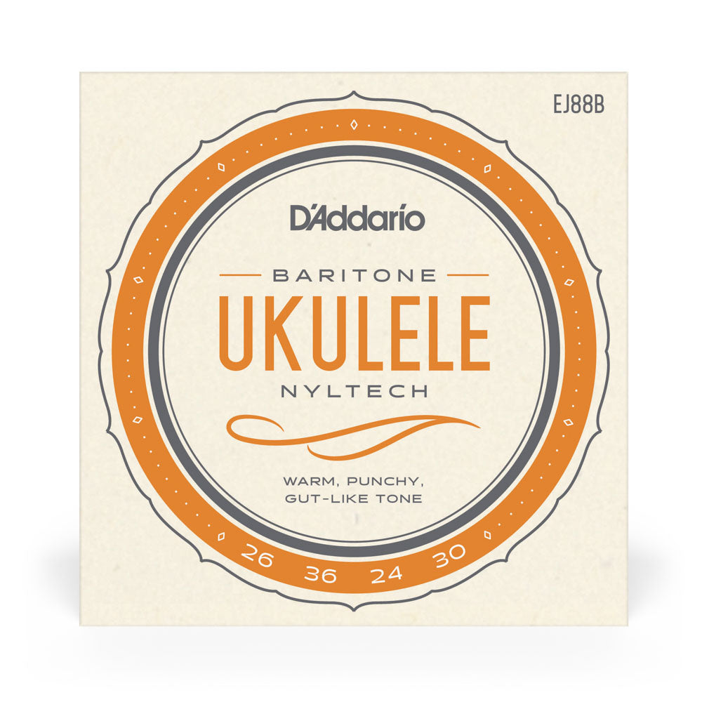 Encordoamento Para Ukulele Barítono D Addario Nyltech EJ88B
