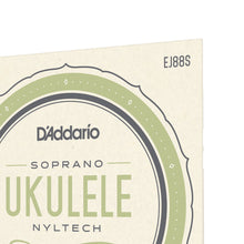 Carregar imagem no visualizador da galeria, Encordoamento Para Ukulele Soprano D Addario Nyltech EJ88S

