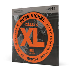 Encordoamento Guitarra 10-45 D Addario XL Pure Nickel EPN110