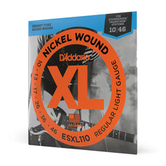 Encordoamento Guitarra 10-46 D Addario XL Nickel ESXL110