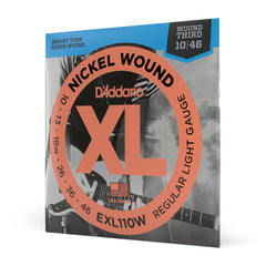 Encordoamento Guitarra 10-46 D Addario XL Nickel EXL110W