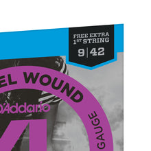 Carregar imagem no visualizador da galeria, Encordoamento Guitarra 09-42 Corda Extra D Addario EXL120-B
