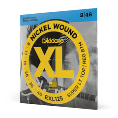 Encordoamento Guitarra 09-46 D Addario XL Nickel EXL125