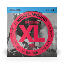 Carregar imagem no visualizador da galeria, Encordoamento Guitarra 12-54 D Addario XL Nickel EXL145
