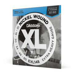 Encordoamento Guitarra 12-60 D Addario XL Nickel EXL148