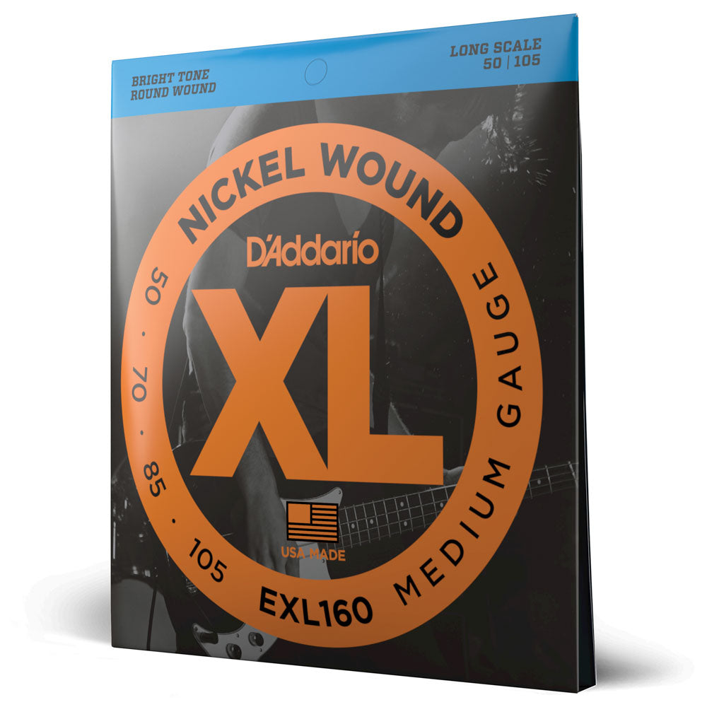 Encordoamento Baixo 4C 50-105 D Addario XL Nickel EXL160