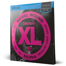 Carregar imagem no visualizador da galeria, Encordoamento Baixo 6C 032-130 D Addario XL Nickel EXL170-6
