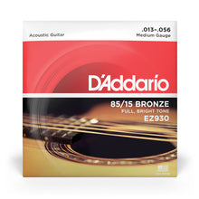 Carregar imagem no visualizador da galeria, Encordoamento Violão Aço 13-56 D&#39;Addario85/15  Bronze EZ930
