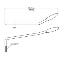Carregar imagem no visualizador da galeria, Alavanca Ponte Guitarra Strato Cromada Spirit HSFD-CR-W
