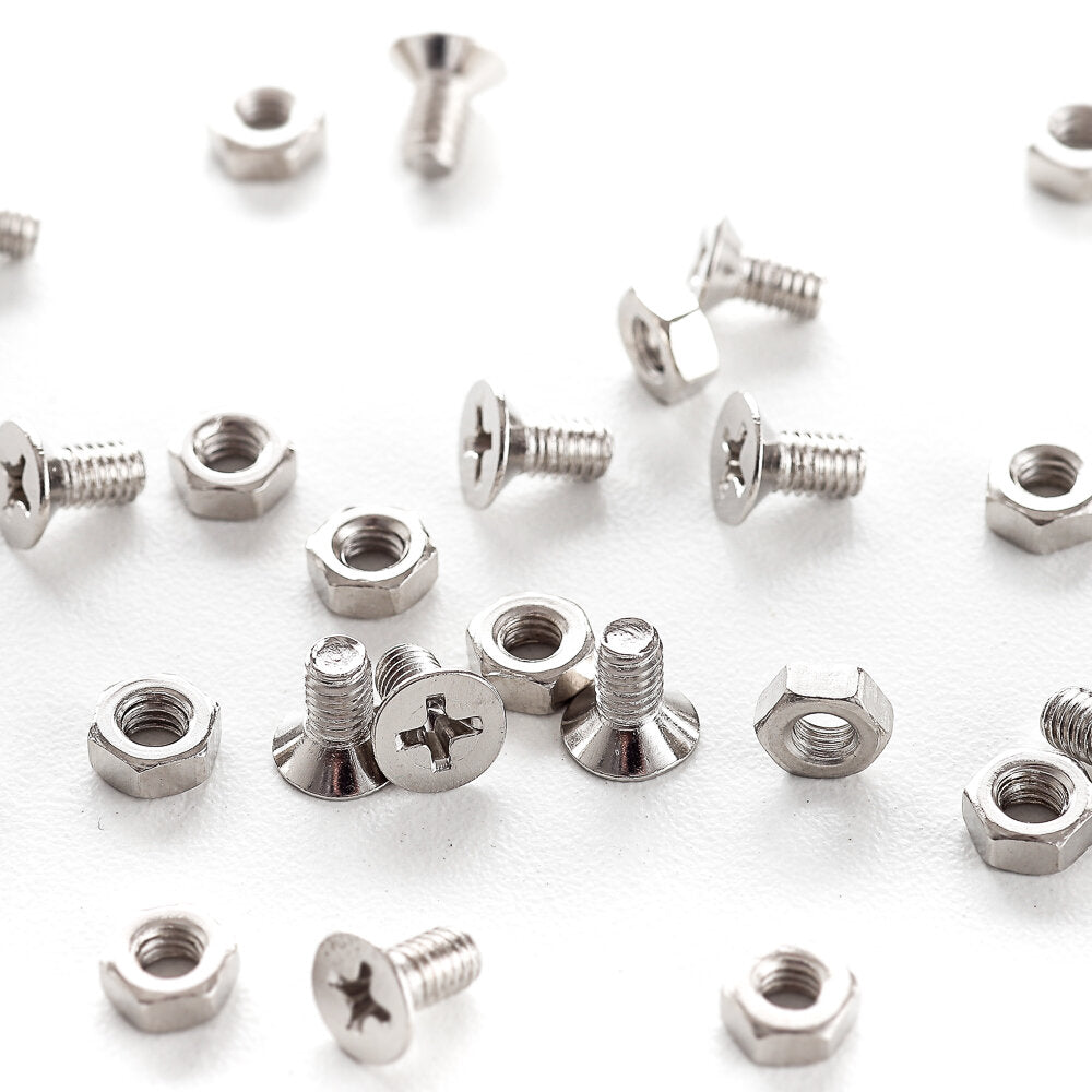 Parafuso Suporte Escudo Niquelado (12 Unidades) Spirit