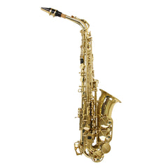 Saxofone Alto As 200 Laqueado Dourado Com Case New York