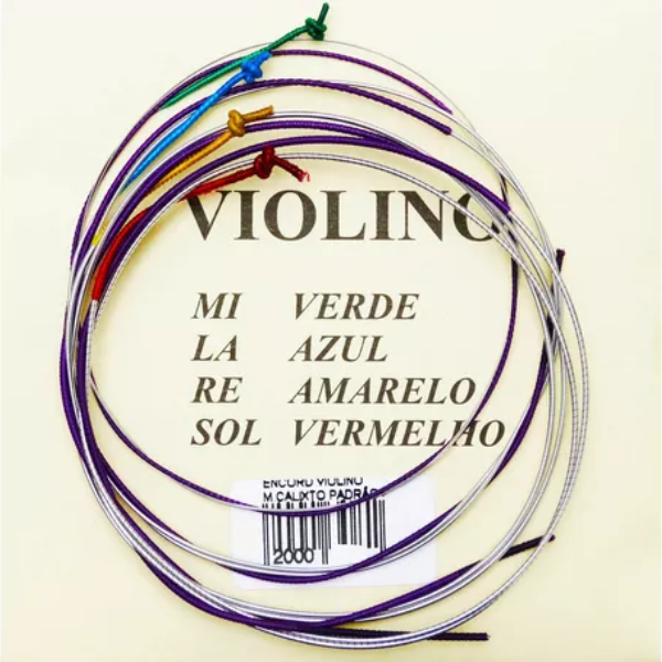 Encordoamento para Violino Mauro Calixto