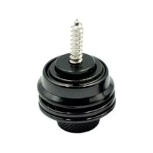 Carregar imagem no visualizador da galeria, Strap Lock Roldana P/Guitarra C/trava Preta SL60BK Par Smart
