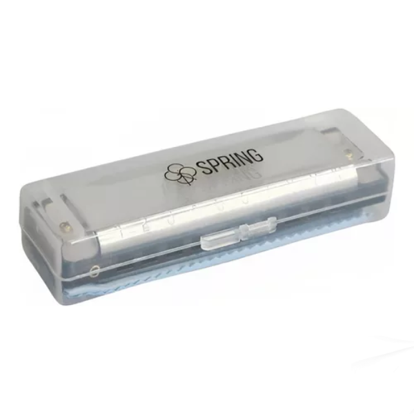 Gaita Diatônica Spring Sg20c Com Estojo Tom Dó Maior