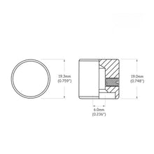 Carregar imagem no visualizador da galeria, Knob Metal Instrumentos Cromado (3 Peças) Spirit KTS-SJ-CR
