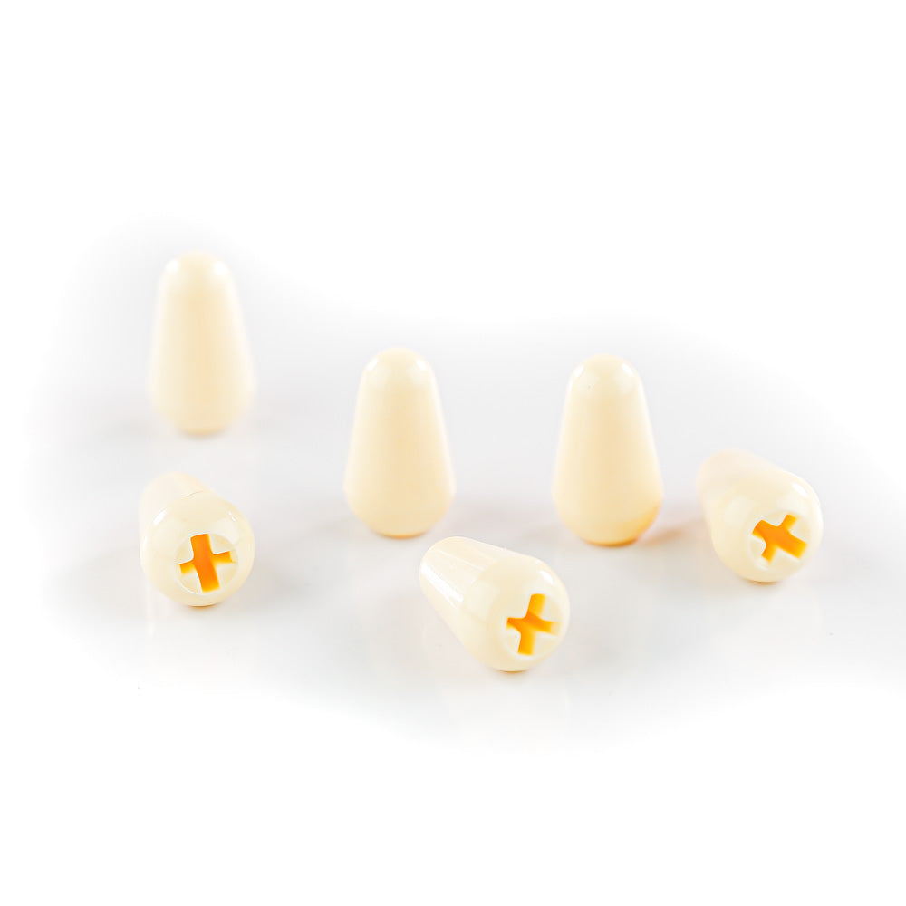 Knob Chaves Seletoras Guitarra (6 Peças) Spirit PST6-CREAM