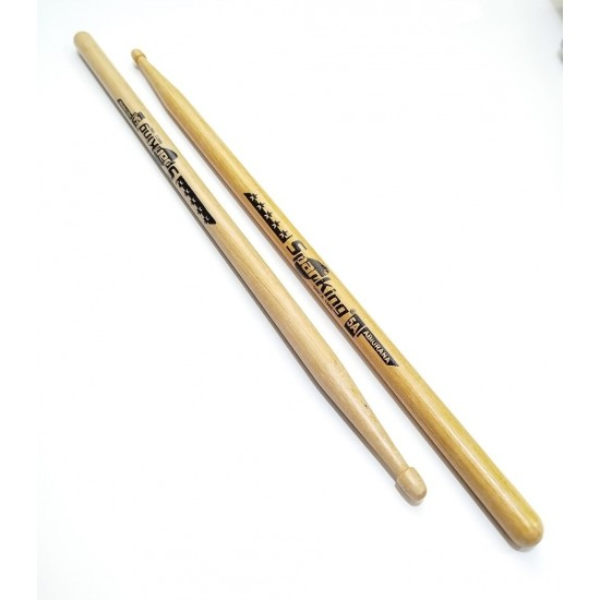 Baqueta 5A Ponta de Madeira Natural Abiurana Spanking