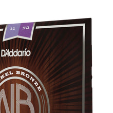 Carregar imagem no visualizador da galeria, Encordoamento Violão Aço 11-52 D Addario Nickel Bronz NB1152
