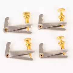 Micro Afinador Violino Svn-03 Prata E Dourado Kit Com 4