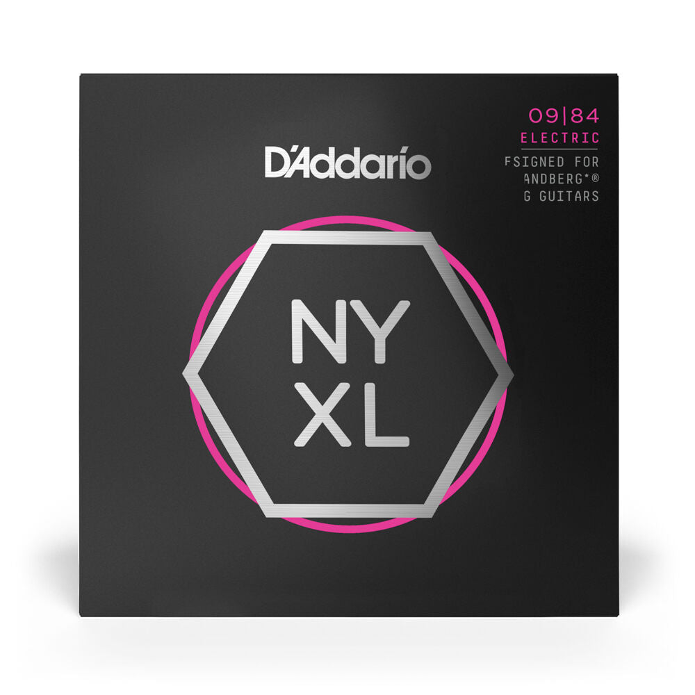 Encordoamento Para Guitarra 8C 09-84 D Addario NYXL0984SB