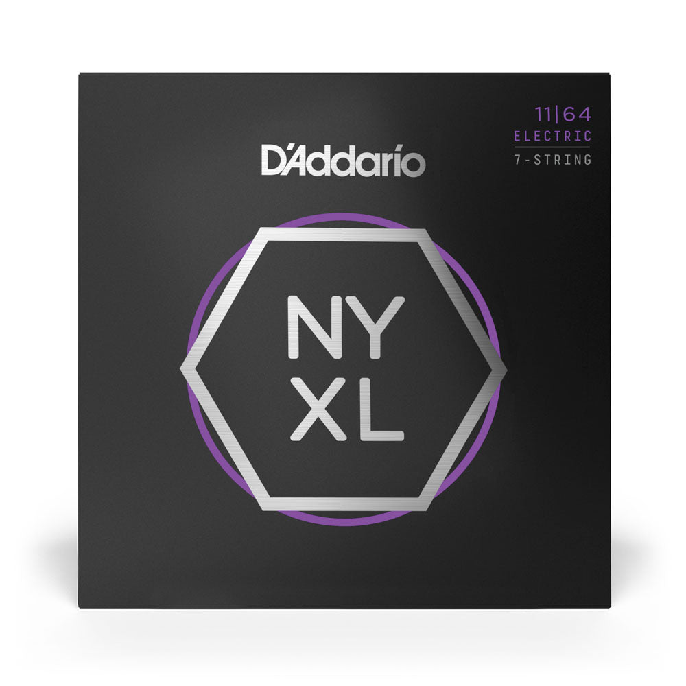 Encordoamento Para Guitarra 7C 11-64 D Addario NYXL1164