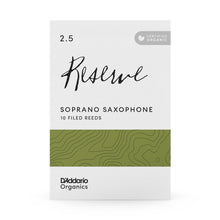Carregar imagem no visualizador da galeria, Palheta Sax Soprano (10) DAddario Organic Reserve ODIR1025
