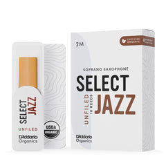 Palheta Sax Soprano 2M (10) DAddario Organic Select Jazz