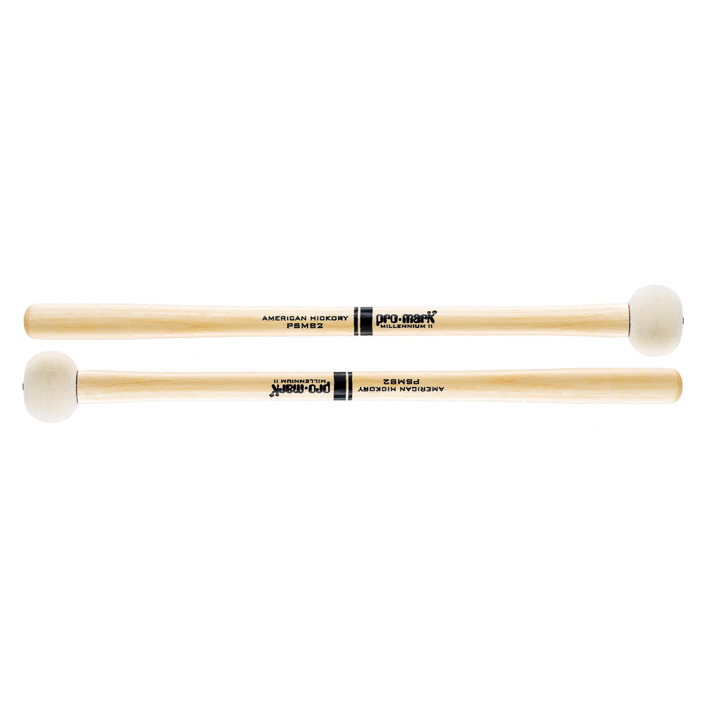 Baqueta Bumbo Marcial Feltro ProMark American Hickory PSMB2