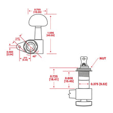 Carregar imagem no visualizador da galeria, Tarraxa Blindada Preta 3X3 D Addario Auto-Trim PWAT-332L
