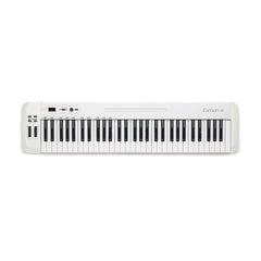 Controlador Midi USB 61 Teclas Branco Samson Carbon 61