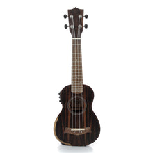 Carregar imagem no visualizador da galeria, Ukulele Moani MAUNA Soprano 21&#39;&#39; Ebony C/ Bag UKEB-21EQ
