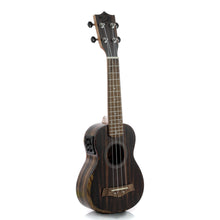 Carregar imagem no visualizador da galeria, Ukulele Moani MAUNA Soprano 21&#39;&#39; Ebony C/ Bag UKEB-21EQ
