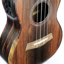 Carregar imagem no visualizador da galeria, Ukulele Moani MAUNA Concerto 23&#39;&#39; Ebony C/ Bag UKEB-23EQ
