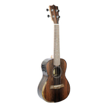 Carregar imagem no visualizador da galeria, Ukulele Moani MAUNA Concerto 23&#39;&#39; Ebony C/ Bag UKEB-23EQ
