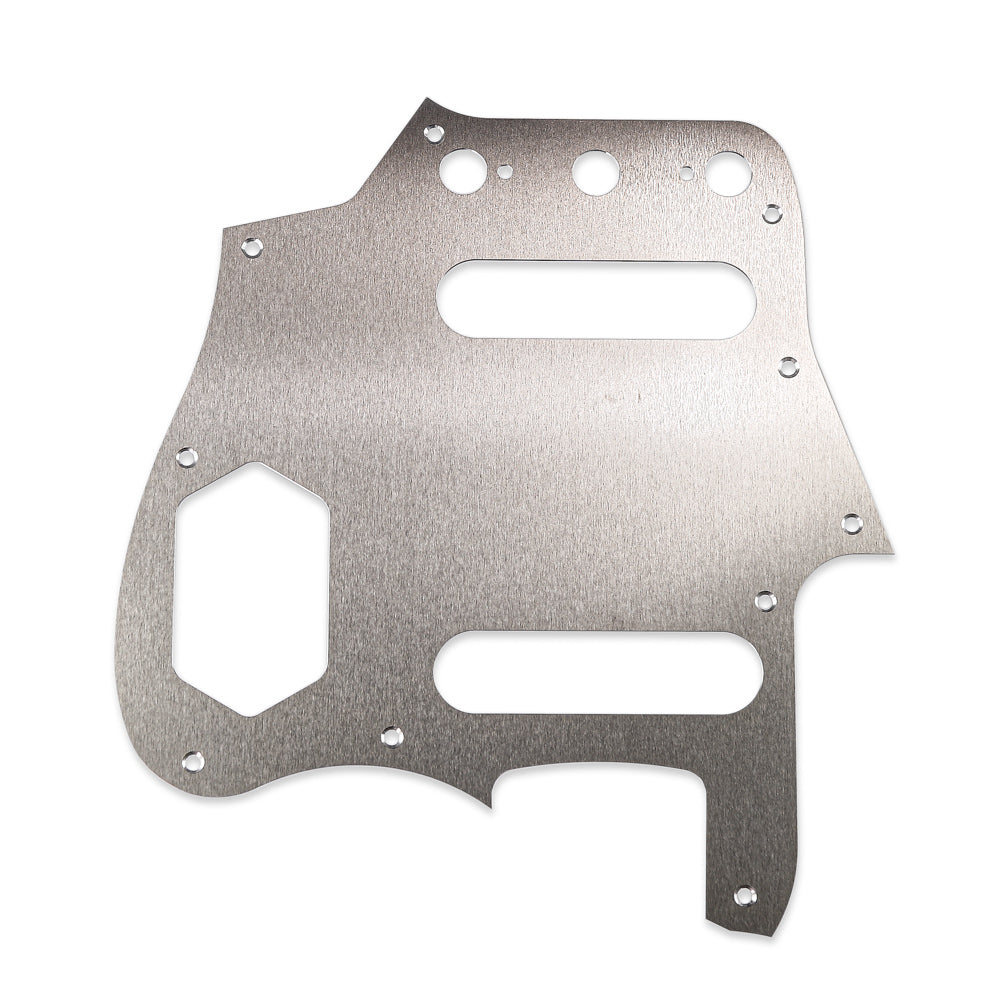 Escudo Para Guitarra Jaguar Prata Spirit 411-SR