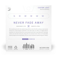 Carregar imagem no visualizador da galeria, Encordoamento Violão Aço Revestido 11-52 D Addario XS 80/20
